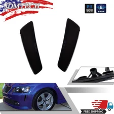 For 08-09 Pontiac G8 GT GXP Smoke Front Bumper Side Markers Light Housings LH RH