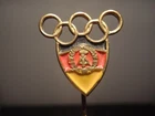 Olympic games Rome 1960 East German DDR NOC pin