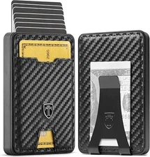 Swype Slim Wallet for Men Metal RFID Blocking Mens Wallet Card Case