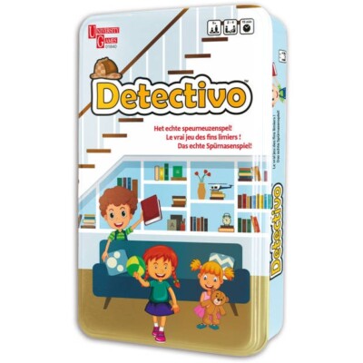 Detectivo - Das echte Spürnasenspiel - University Games Mitbringspiel 45631