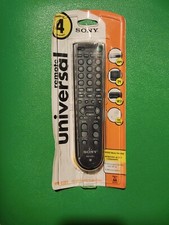 VINTAGE SONY UNIVERSAL REMOTE RM-V201  NEW  4 COMPONENT CONTROL
