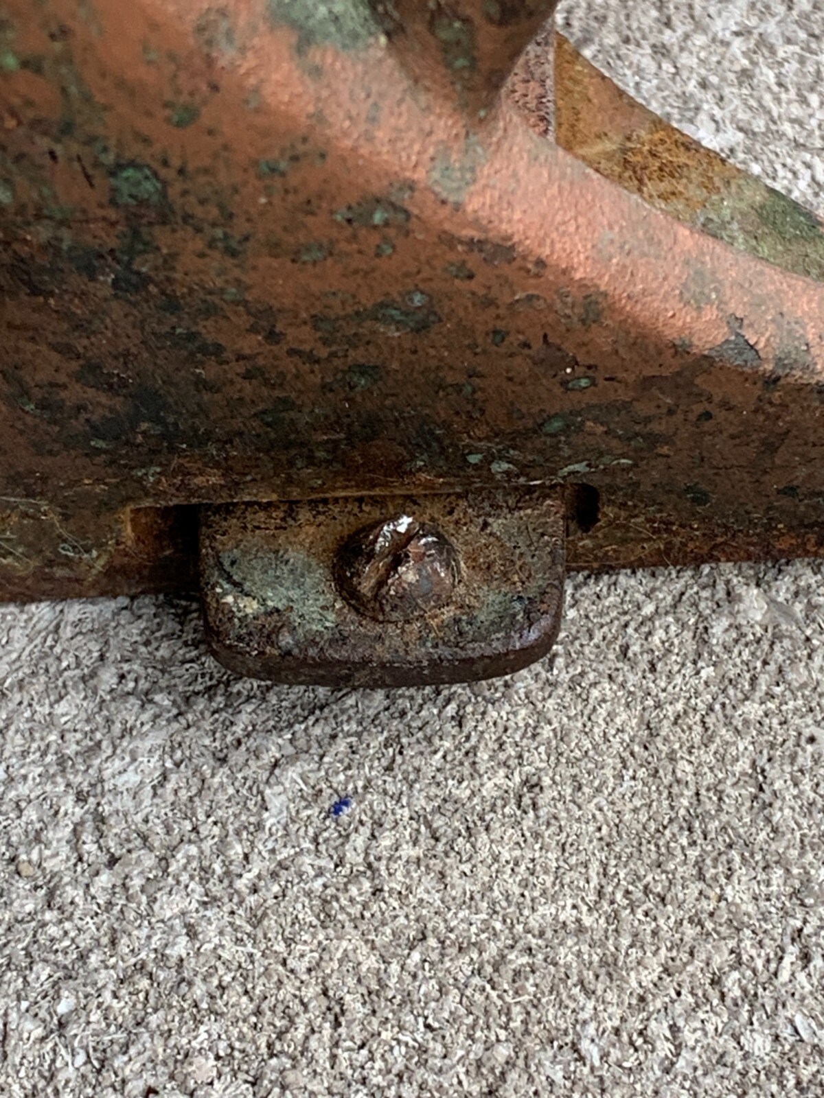 Antique Art Deco Egyptian Revival Seville Art Studios Flute Player Magazine Rack