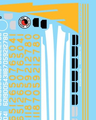 Microscale Decals - O Scale - USA Railroads - NY - IC - NP