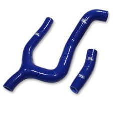 SAMCO Kühlerschlauch Set Husqvarna FC250 19-22 blau 2-teilig Y-RACE mit Schellen