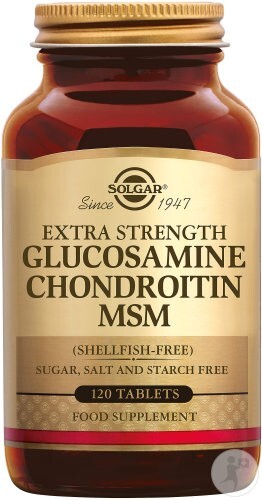 Solgar Extra Strength Glucosamine Chondroitin MSM Tablets - 60 Count - Image 10