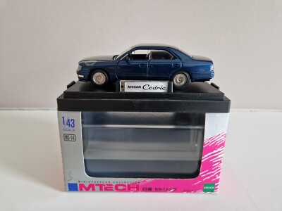Epoch MTech 1/43 Nissan Cedric - Dark Blue Metallic - Y33 (9th Gen) - MS-14