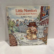 Little Monster's Scratch and Sniff Mystery  - Golden Press 1980