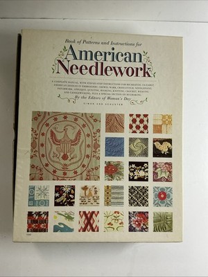 Vtg 1963 Woman's Day Book of Patterns/Instructions American Needlework Complete