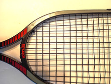 DP Leach Graphite 250 Racquetball Racquet Strung Black Grip Vintage Sport