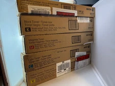 Genuine Xerox Toner SET "Sealed Boxes" 006R01509 006R01510 006R01511 006R01512