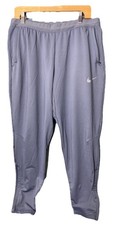 Nike Phenom 2 Dri-FIT Woven Running Pants Gray AA690-490 Men  s Size XL