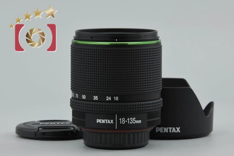Pentax Camera Lenses SMC 18-135mm Focal f/3.5-5.6 Maximum Aperture