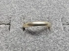 GRANDMA GRABE'S BEAUTIFUL VINTAGE 925 STERLING SILVER OPEN BACK 1.69G RING SIZ 5