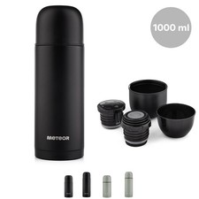 1L 0,75L Thermosflasche Edelstahl Thermoskanne Isolierflasche BPA FREI Kalt/Warm