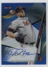 2020 Topps Finest Blue Refractor 63/150 John Means #FA-JM Auto 03lu