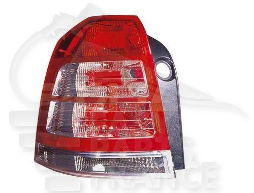 Feu arrière-gauche Opel Zafira 2008-2011 pour réparer un phare fissuré au contrôle technique