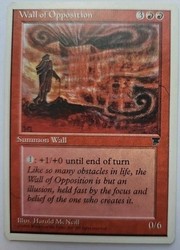 Wall of Opposition - Chronicles - Magic: The Gathering