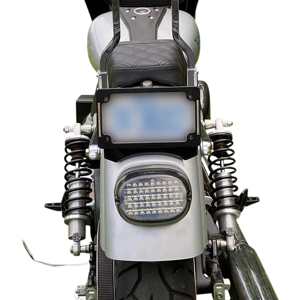 Custom Dynamics Taillight - Top Window - Smoke for Harley-Davidson CD-TL-TW-S - Image 2 of 4