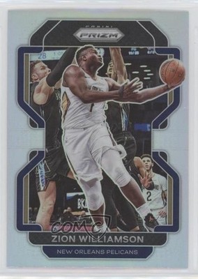 2021-22 Panini Prizm Silver Prizm Zion Williamson #108 04v8