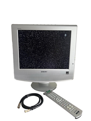 Sony WEGA KLV-S15G10 15” LCD EDTV Retro Gaming TV Tested Remote | eBay