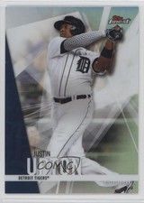 2017 Topps Finest Refractor Justin Upton #92 o9f