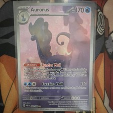Pokémon TCG Aurorus 092/088 Illustration Rare Perfect Order Holo NM