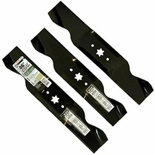 3 High Lift Blade for 46" MTD Troy Bilt Ranch King Cub Cadet LT1045 LT1046 Mower