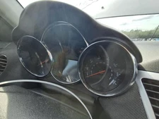 Used Speedometer Gauge fits: 2014 Chevrolet Cruze MPH US market gasoline w/o bla