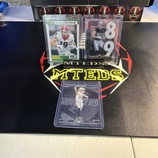 Brock Bowers 2024 Select Numbers. Score, & 2025 Touchdown Masters (3)