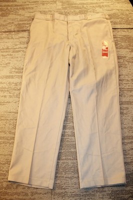 Dickies Pants Mens 44x32 Beige 874 Flex Original Fit Chino Straight Workwear
