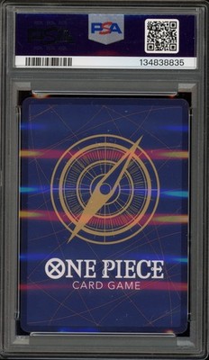 One Piece CCG Silvers Rayleigh Manga Alternate Art OP08-118 PSA 10