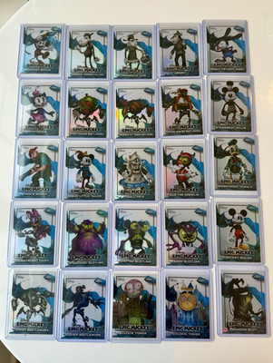 2026 Disney Epic Mickey COMPLETE 25 Card Trading Set Mickey Mouse Non-Sport