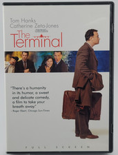 The Terminal DVD Complete Full Screen 2004 Tom Hanks Catherine Zeta-Jones