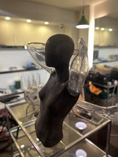 Rare and Very Unusual Female Mannequin Torso Metal and Resin Plastic Vintage