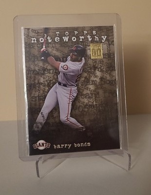 Barry Bonds #TN7 - 2001 Topps - Noteworthy 