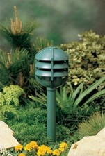 Kim Lighting El105 Gr Path Way Landscape Fixture With Led Bulb