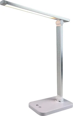 BURAKH LED Schreibtischlampe mit USB dimmbar Home Office Touch Lese Tisch Arbeitszimmer Leuchte