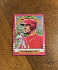 Eugenio Suarez 2019 Panini Optic Diamond Kings Pink Velocity Prizm Mariners /199