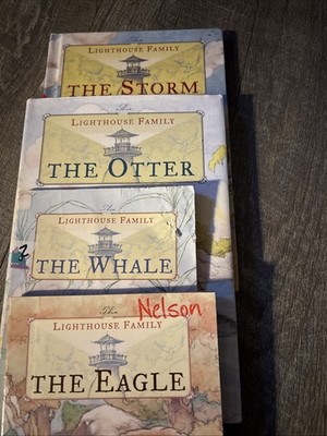 The Lighthouse Family ~ Rylant ~ 4 Book Lot ~ Otter & Storm & Whale & Eagle