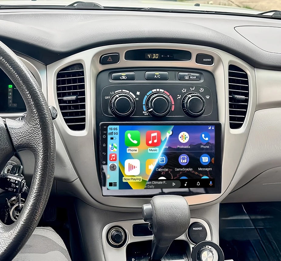 10.1" For 2003-2007 Toyota Highlander CarPlay Android 13 Stereo Radio GPS 4+64GB Foto 3 de 4