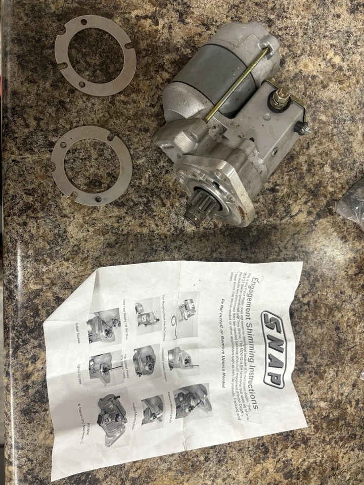 Mini arranque de repuesto Jeep Willys 12 voltios reducción de engranajes MZ4162 Foto 4 de 4