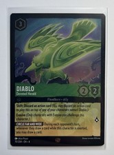 diablo card lorcana Disney Ursula's Return Devoted Herald #70/204 Legendary Rare Trading el.client Diablo. : r/Lorcana