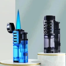 Men's windproof butane gas cigar lighter🔥welding lighter🔥cigarette lighter