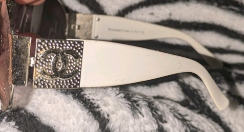 Vintage Chanel Rimless Sunglasses F1252-X COL.4 12815 130 (Read Desc/See PHOTOS) - Picture 3 of 8