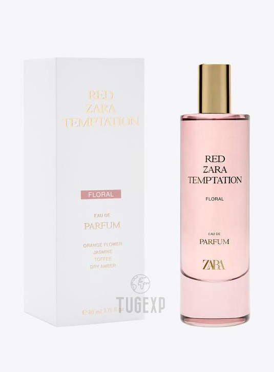 ZARA Red Temptation Floral 80 ml - 2.71 Oz Women Fragrance Eau De