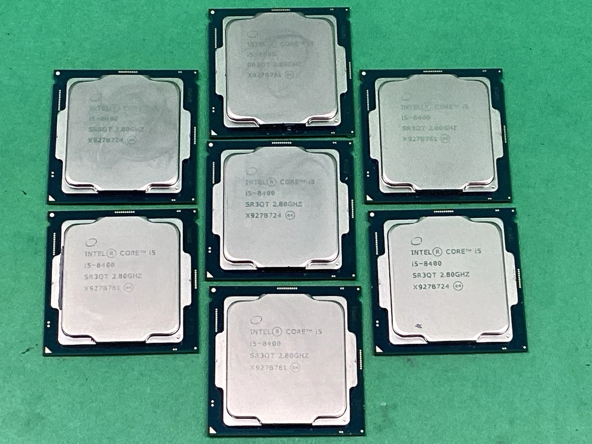 25+ Intel Core i5-8400 Processor Model Computer Processors (CPUs