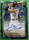 2024 Bowman Draft Konnor Griffin #BD-22 (RC) Green Lava Refractor /99 Auto