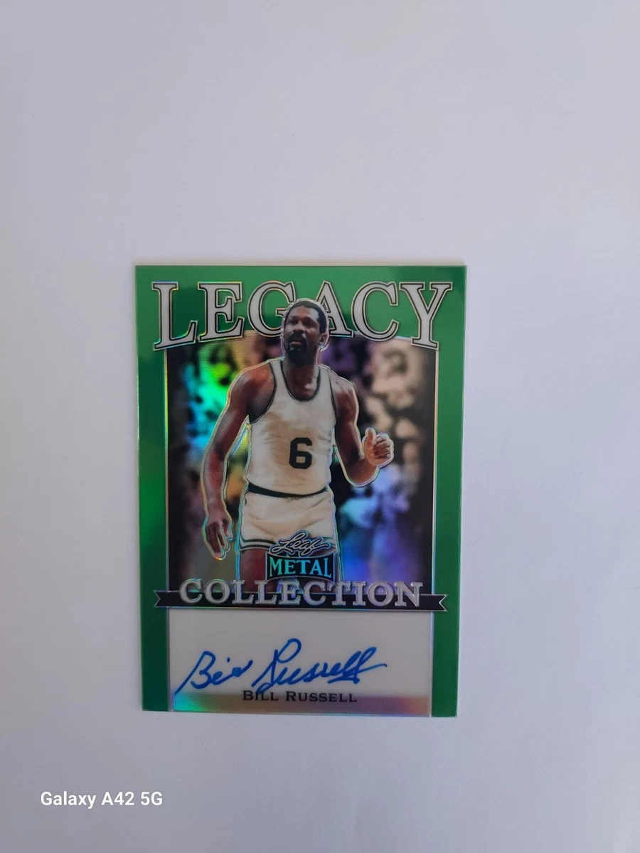 Bill Russell Autographed Basketball Trading Cards for sale | eBay