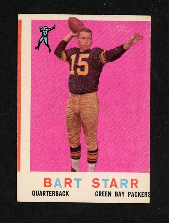 1959 Topps BART STARR Green Bay Packers #23 VG/EX+ Condition! MC