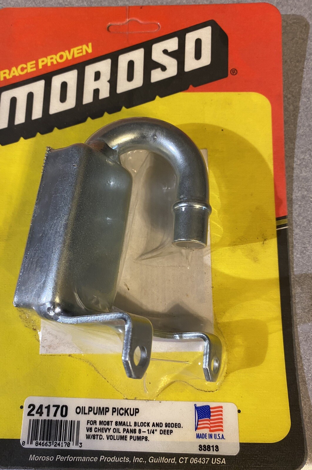 Moroso Oil pump pick up tube 24170 eBay